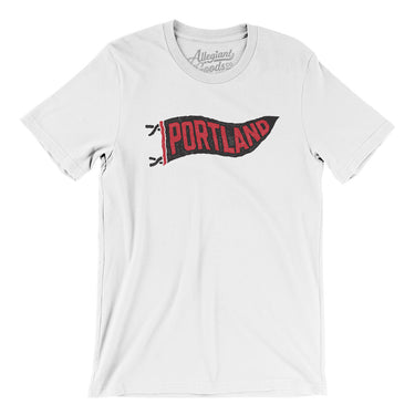 Portland Pennant Men/Unisex T-Shirt-Allegiant Goods Co. Vintage Sports Apparel