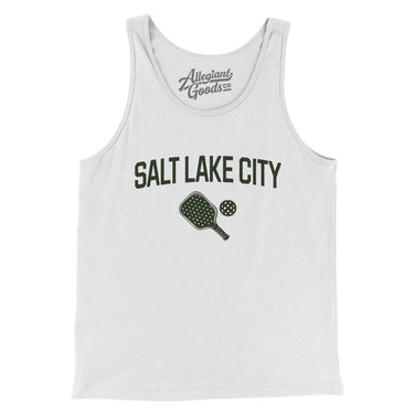 Salt Lake City Pickleball in White Color