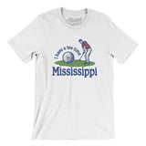 I Have A Tee Time In Mississippi Men/Unisex T-Shirt-White-Allegiant Goods Co. Vintage Sports Apparel
