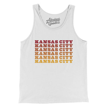 Kansas City Repeat Men/Unisex Tank Top-Allegiant Goods Co. Vintage Sports Apparel