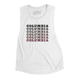 Columbia Repeat Women's Flowey Scoopneck Muscle Tank-Allegiant Goods Co. Vintage Sports Apparel