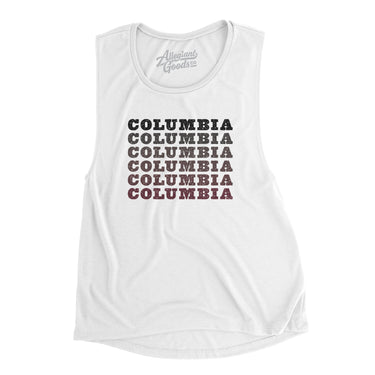 Columbia Repeat Women's Flowey Scoopneck Muscle Tank-Allegiant Goods Co. Vintage Sports Apparel