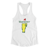 Vermont Golf Women's Racerback Tank-Allegiant Goods Co. Vintage Sports Apparel