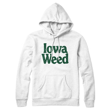 Iowa Weed Hoodie-Allegiant Goods Co. Vintage Sports Apparel
