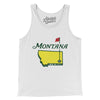 Montana Golf Men/Unisex Tank Top-White-Allegiant Goods Co. Vintage Sports Apparel