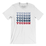Tucson Repeat Men/Unisex T-Shirt-White-Allegiant Goods Co. Vintage Sports Apparel