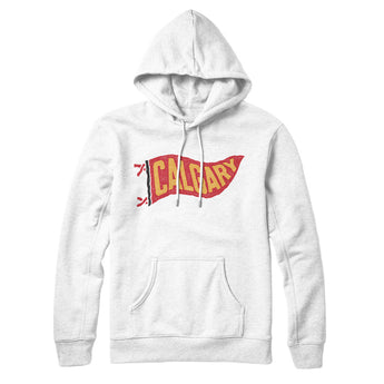 Calgary Pennant Hoodie-Allegiant Goods Co. Vintage Sports Apparel
