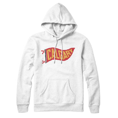 Calgary Pennant Hoodie-Allegiant Goods Co. Vintage Sports Apparel