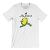 Alaska Golf Men/Unisex T-Shirt-White-Allegiant Goods Co. Vintage Sports Apparel