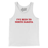 I've Been To North Dakota Men/Unisex Tank Top-Allegiant Goods Co. Vintage Sports Apparel
