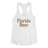Florida Beer Women's Racerback Tank-Allegiant Goods Co. Vintage Sports Apparel