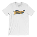 Nashville Pennant Men/Unisex T-Shirt-Allegiant Goods Co. Vintage Sports Apparel