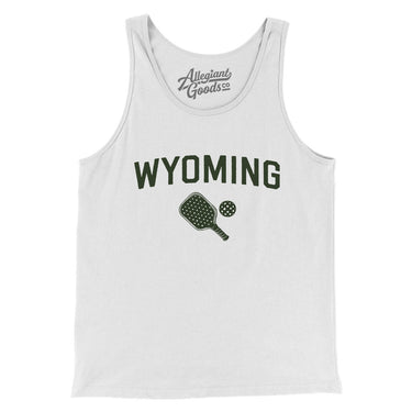 Wyoming Pickleball in White Color