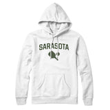 Sarasota Pickleball Hoodie-White-Allegiant Goods Co. Vintage Sports Apparel