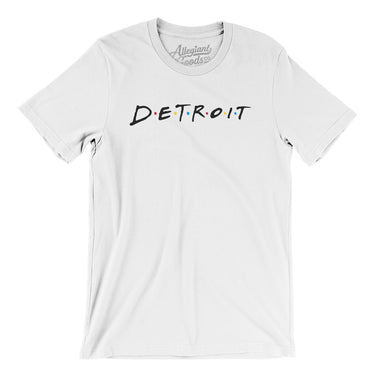 Detroit Friends Men/Unisex T-Shirt-Allegiant Goods Co. Vintage Sports Apparel