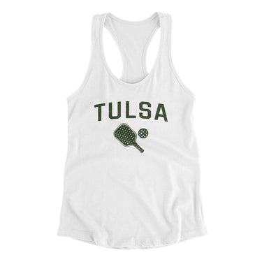 Tulsa Pickleball in White Color