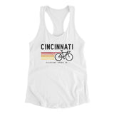 Cincinnati Cycling Women's Racerback Tank-Allegiant Goods Co. Vintage Sports Apparel