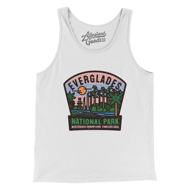 Everglades National Park Badge Men/Unisex Tank Top-Allegiant Goods Co. Vintage Sports Apparel