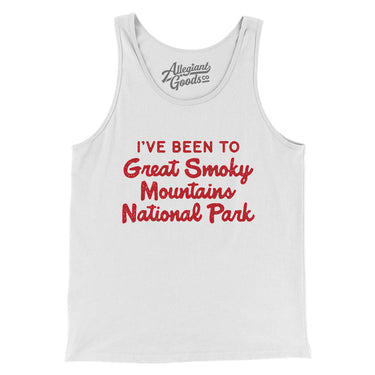 I've Been To Great Smoky Mountains National Park Men/Unisex Tank Top-Allegiant Goods Co. Vintage Sports Apparel