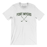 Fort Myers Golf Men/Unisex T-Shirt-White-Allegiant Goods Co. Vintage Sports Apparel