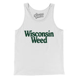 Wisconsin Weed Men/Unisex Tank Top-Allegiant Goods Co. Vintage Sports Apparel