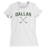 Dallas Golf Women's T-Shirt-White-Allegiant Goods Co. Vintage Sports Apparel