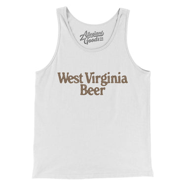 West Virginia Beer Men/Unisex Tank Top-Allegiant Goods Co. Vintage Sports Apparel