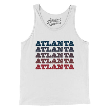 Atlanta Repeat Men/Unisex Tank Top-Allegiant Goods Co. Vintage Sports Apparel