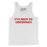 I've Been To Cincinnati Men/Unisex Tank Top-Allegiant Goods Co. Vintage Sports Apparel