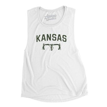 Kansas Cycling in White Color