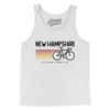 New Hampshire Cycling Men/Unisex Tank Top-White-Allegiant Goods Co. Vintage Sports Apparel