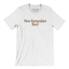 New Hampshire Beer Men/Unisex T-Shirt-White-Allegiant Goods Co. Vintage Sports Apparel