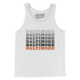 Baltimore Repeat Men/Unisex Tank Top-Allegiant Goods Co. Vintage Sports Apparel