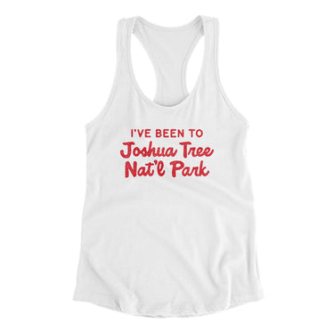 I've Been To Joshua Tree National Park Women's Racerback Tank-Allegiant Goods Co. Vintage Sports Apparel