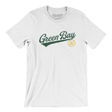 Green Bay Vintage Script Men/Unisex T-Shirt-Allegiant Goods Co. Vintage Sports Apparel