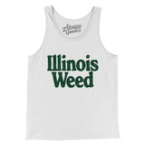 Illinois Weed Men/Unisex Tank Top-Allegiant Goods Co. Vintage Sports Apparel