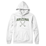 Arizona Golf Hoodie-White-Allegiant Goods Co. Vintage Sports Apparel