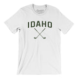 Idaho Golf Men/Unisex T-Shirt-White-Allegiant Goods Co. Vintage Sports Apparel