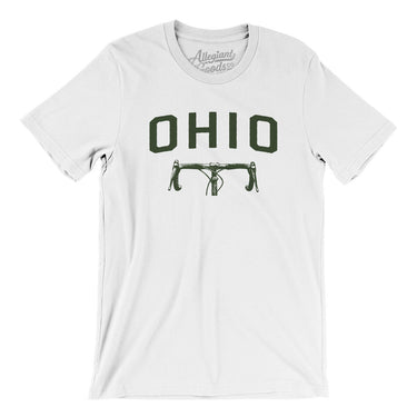 Ohio Cycling Men/Unisex T-Shirt-White-Allegiant Goods Co. Vintage Sports Apparel