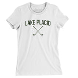 Lake Placid Golf Women's T-Shirt-White-Allegiant Goods Co. Vintage Sports Apparel