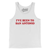 I've Been To San Antonio Men/Unisex Tank Top-Allegiant Goods Co. Vintage Sports Apparel