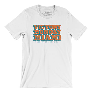Victory Monday Miami Men/Unisex T-Shirt-Allegiant Goods Co. Vintage Sports Apparel