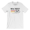 New Jersey Cycling Men/Unisex T-Shirt-White-Allegiant Goods Co. Vintage Sports Apparel