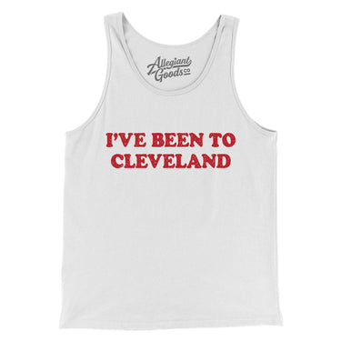 I've Been To Cleveland Men/Unisex Tank Top-Allegiant Goods Co. Vintage Sports Apparel