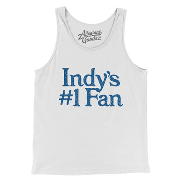 Indy's Number 1 Fan Men/Unisex Tank Top-Allegiant Goods Co. Vintage Sports Apparel