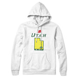 Utah Golf Hoodie-Allegiant Goods Co. Vintage Sports Apparel
