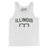 Illinois Cycling in White Color