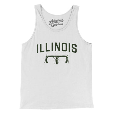Illinois Cycling in White Color