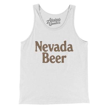 Nevada Beer Men/Unisex Tank Top-Allegiant Goods Co. Vintage Sports Apparel
