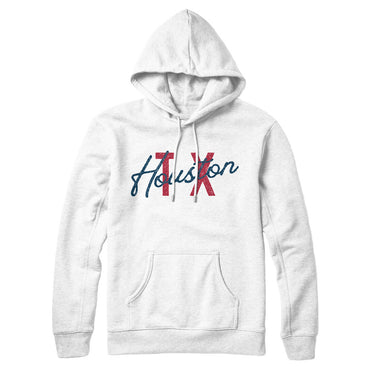 Houston Tx Overprinted Hoodie-Allegiant Goods Co. Vintage Sports Apparel